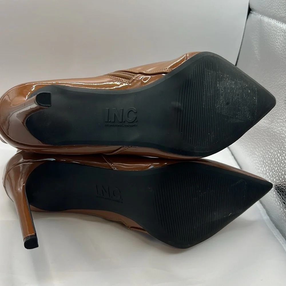 INC Katalina Brown Booties size 10 NWOB - Picture 8 of 11